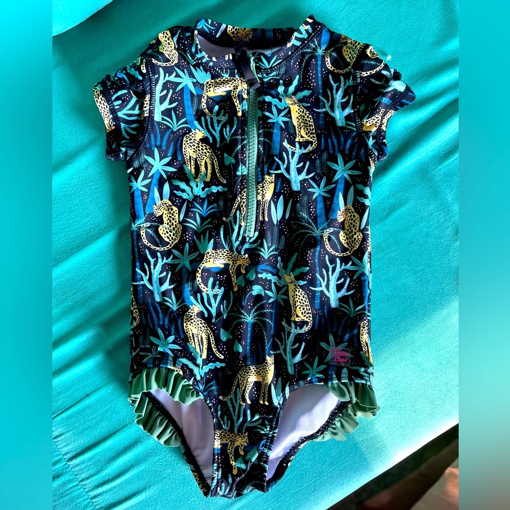 Toddler Ruffle Butts swimsuit 4T